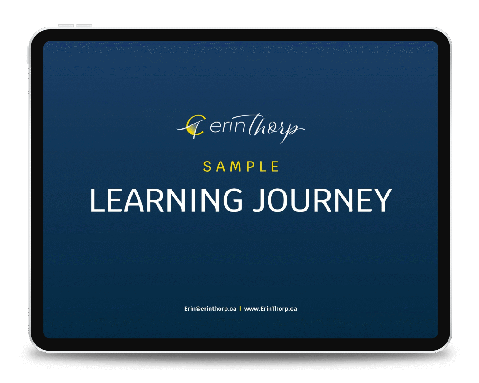 Learning Journey Shell Sample Learning Journey Download - Erin Thorp